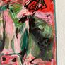 Framed Original Abstract Painting of Cow  Original Gift Image 8