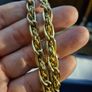 Vintage Gold Plated Necklace Image 6