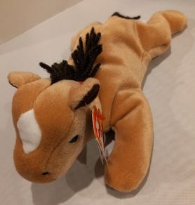 Vintage TY Beanie Babies - Derby the horse