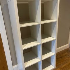 IKEA KALLAX white shelving unit