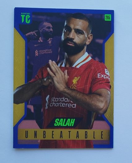 Mohamed Salah - (ELECTRIC BLUE) Unbeatable #206b Top Class Liverpool