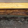 Rustic Stove Mantle / Flat floating shelf Image 2