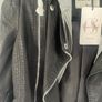 Leather biker jacket Image 3