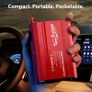 300W Car Power Inverter DC 12V to 240V / 230V AC Modified Sine Wave Voltage Converter with Dual USB Ports and UK Socket for Charge Your Laptop,For iPhone, iPad, Tablet, Aluminium Case Image 4