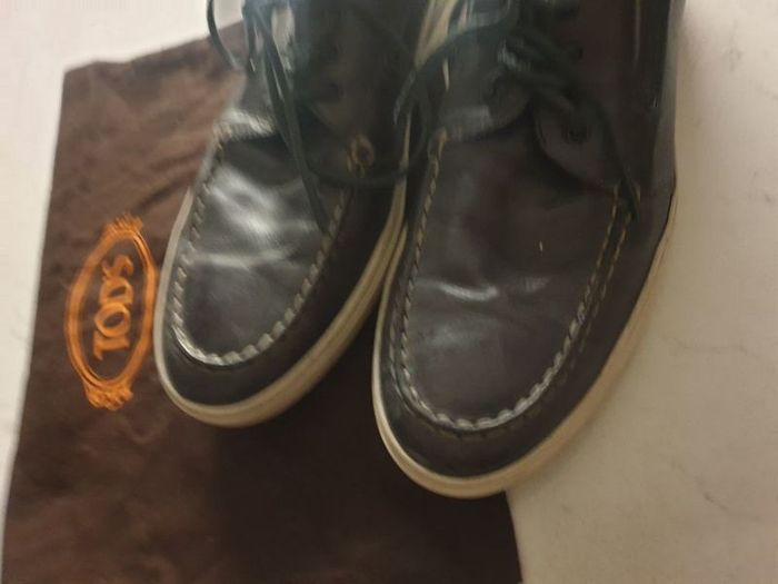 Tods Navy Shoes uk9.5 rrp350