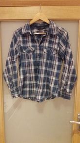 Brand New Blue Chequered Shirt