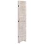 5-Panel Room Divider 175x165 cm Wood Image 2