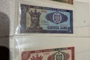 1992 banknote 1 5 10 lei Moldova UNC set 30 euro