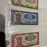 Moldova 1992 banknotes UNC- set 3 pcs 1+5+10 lei Image 3