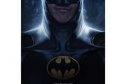 The Flash 2023 Michael Keaton Batman Poster