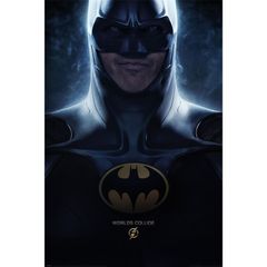 The Flash 2023 Michael Keaton Batman Poster