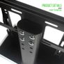 Universal Table TV Base Stand & Wall LCD LED Plasma VESA Bracket Fit For 32-55'' inch Image 7