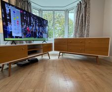 Turin style cabinet and TV table