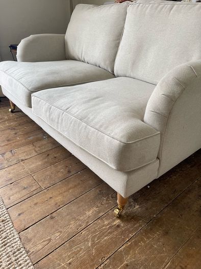 3 seater couch & 2 seater couch beige set