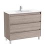 Roca Tenet floor standing 3 drawer unit and basin multiple colours see below 985x460x740 Image 2