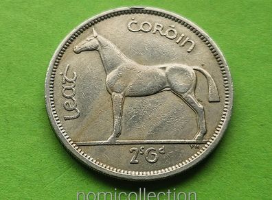 Ireland 1967 year Half Crown.