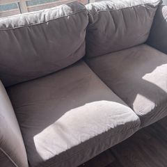 Beautiful stylish velvet 2 seater couch for sale , from Ezliving..