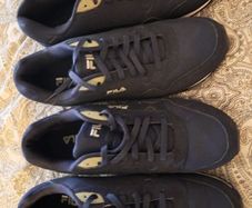 Size 13 Fila Cress mens runners. Two pairs.