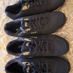 Size 13 Fila Cress mens runners. Two pairs.