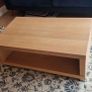 Oak Effect Coffee Table 103cm x 60cm Image 3
