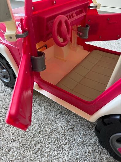Our generation pink Jeep