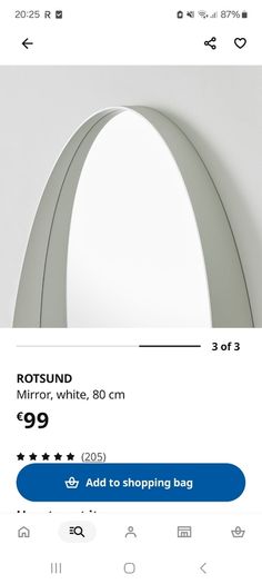 Large Circle Mirror
