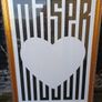 Vintage Collectible MASER Signed Abstract Picture Image 6