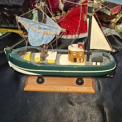 Old Decorative, Handcrafted Wooden Ships. price is for one only Postage Available or Collection