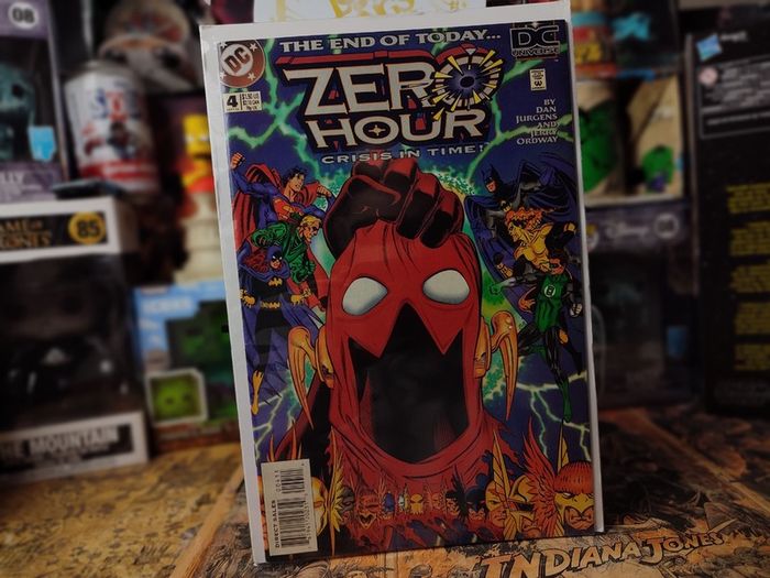 Zero Hour: Crisis in Time ! Issue #4 ! Flash Dies Part 1 ! 1994 ! by DC Comics !