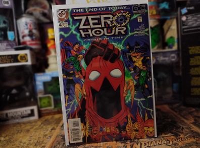 Zero Hour: Crisis in Time ! Issue #4 ! Flash Dies Part 1 ! 1994 ! by DC Comics !