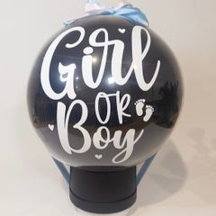 Gender reveal balloon