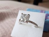 Sterling Silver 4ct Solitaire .
