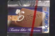 1997 Ireland 20 unit Cadbury "Tastes Like Heaven" (Gemplus) Call Card New in Packaging. Telecom Eireann Card Number 1182