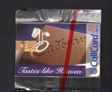 1997 Ireland 20 unit Cadbury "Tastes Like Heaven" (Gemplus) Call Card New in Packaging. Telecom Eireann Card Number 1182