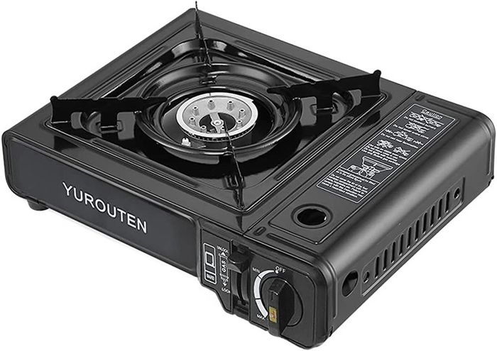 NEW Camping Stove Portable Gas Cookers Outdoor Butane Burner Mobile Kitchen Gas Stove Small Camp Cooker Windproof BBQ Gas Burner Cooking Set (FREE SHIPPING)