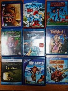 3d blurays kids x9
