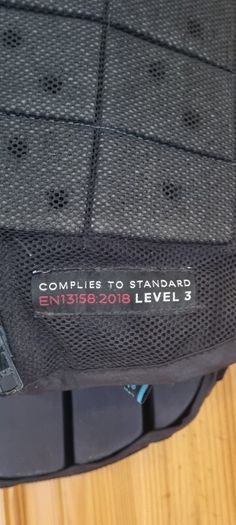Racesafe Provent 3.0 Child's Large Back Protector Like New