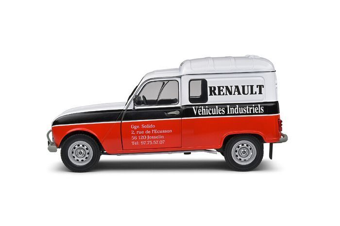 Renault 4 Lf4 Service Van 1988 New In Box 1/18