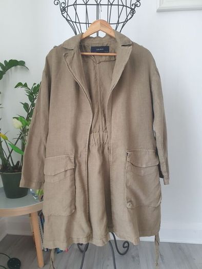 Zara Linen Jacket Size Medium