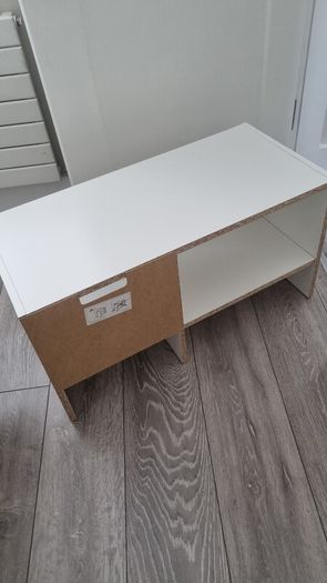 White TV Bench
