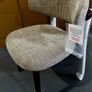 3 x Beige Fabric Dining Chairs Like New in Box Image 6