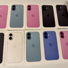 iphone 16,128GB IRISH STOCK (WHITE/BLACK/TEAL/ULTRAMARINE/PINK)Brand New Sealed 1 year Apple Warranty Free Screen Protector and Phone Cover RECEIPT