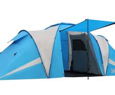 Camping Tunnel Tent 4-6 Person Large Family Tent With 2 Bedroom 4 Man Tent 3000mm Waterproof With Living Area 6 Man Tents for Camping Outdoor Hiking UV Protection with Carry Bag (FREE POSTAGE)