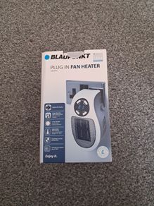 plug in fan heater