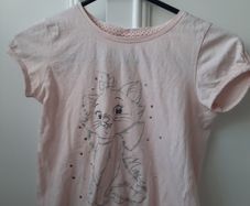 Disney Cat Tshirt girls size 4 years