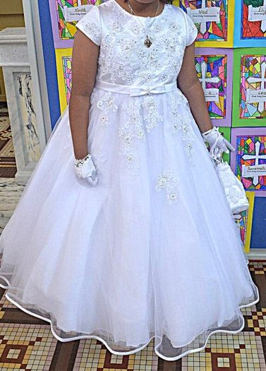 Beautiful Communion Dress and Jacket
