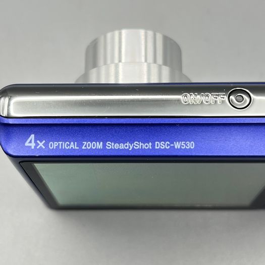 Sony Cyber-shot DSC-W530 14.1MP Digital Camera Blue\Purple - Full Kit
