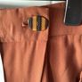trousers Bnwt Zara wrap over front trousers size small rust brown shade Image 5