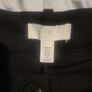 Black Wide Leg Trousers Image 7