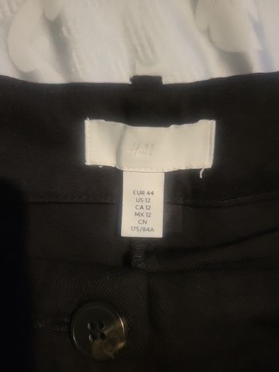 Black Wide Leg Trousers